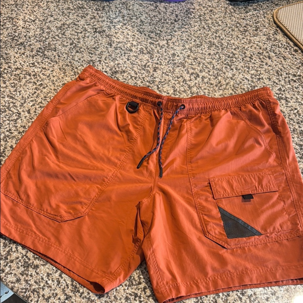 Eddie Bauer Rust Swim Shorts